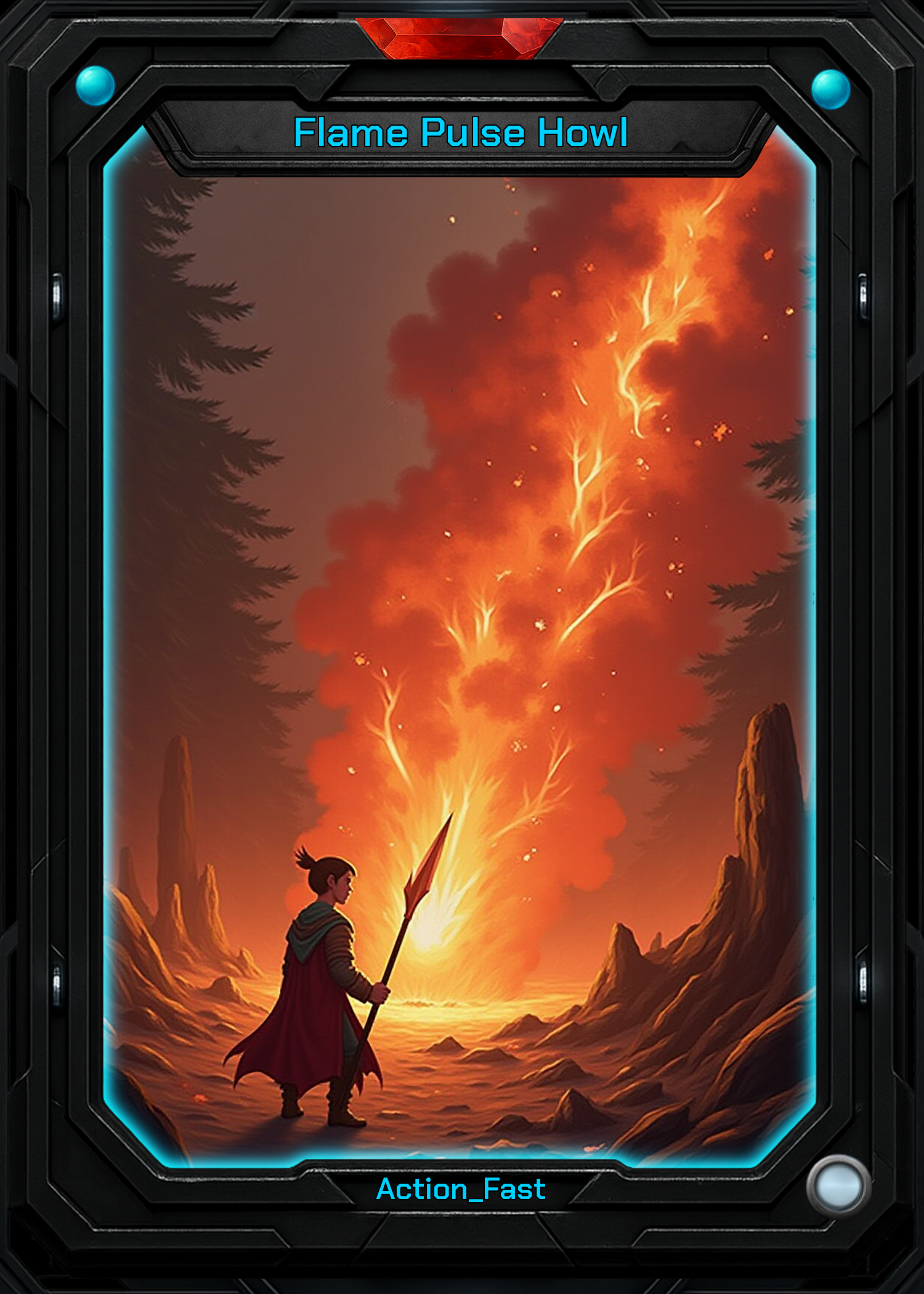 Flame Pulse Howl