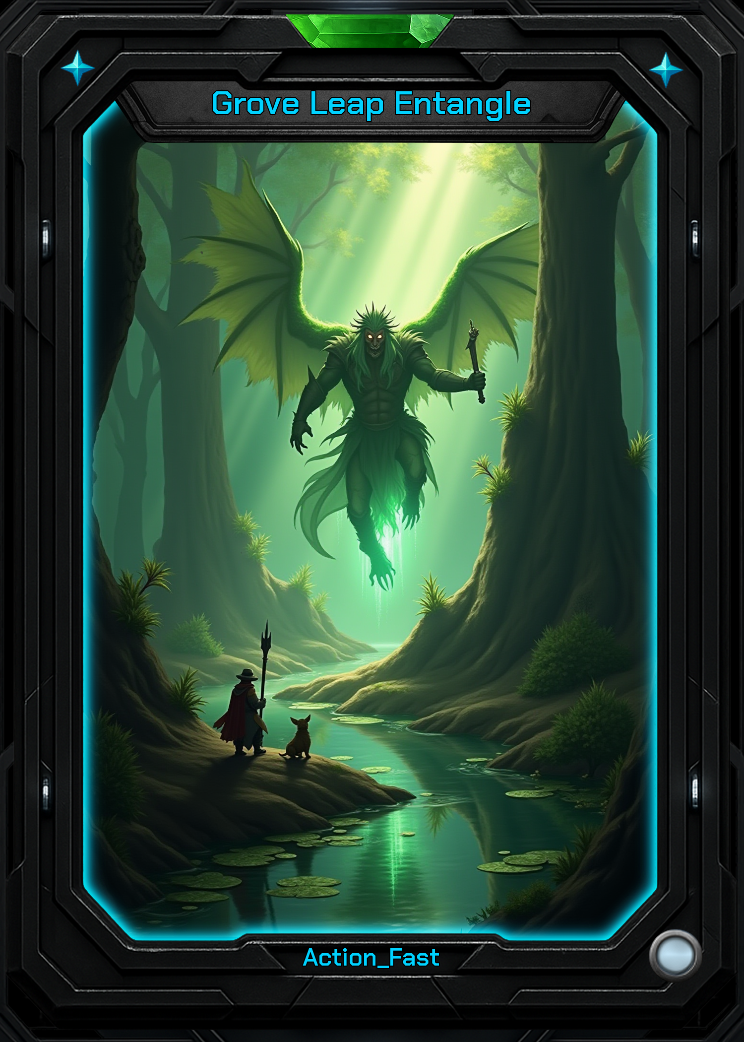 Grove Leap Entangle
