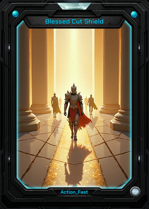 Blessed Cut Shield