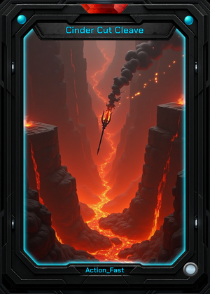 Cinder Cut Cleave