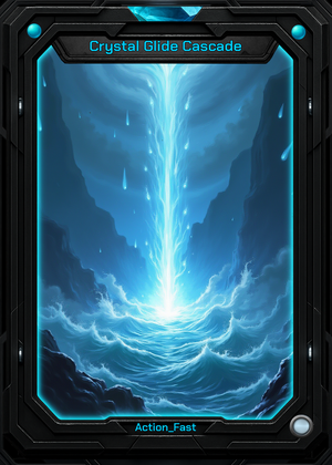 Crystal Glide Cascade