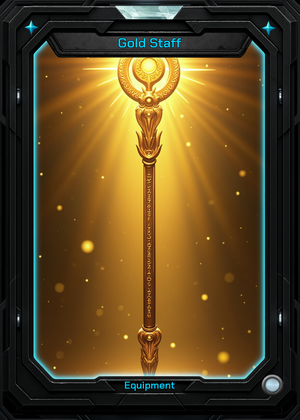 Gold Staff